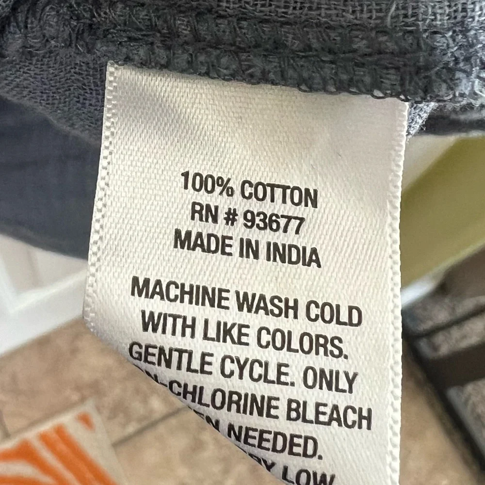 NWT a.n.a peasant top…blue…size XL. - Picture 7 of 9